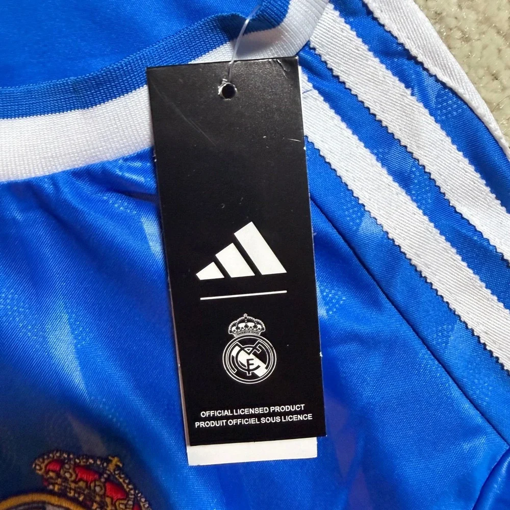 Adidas Real Madrid 2024/25 Third Jersey Mens XL Blue RMCF Soccer Shirt